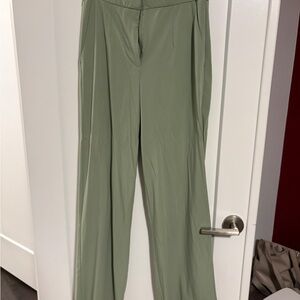 Dynamite Light Green Wide Leg Pants